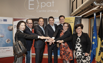 &quot;POM Limburg und Locate in Limburg präsentieren ein innovatives Konzept namens &quot;Expat Centre Limburg&quot;.