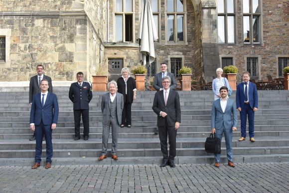Photo de groupe (c) Ville d'Aix-la-Chapelle/Andreas Herrman
