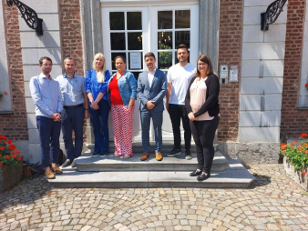 Réception d&#039;une délégation de Bratislava