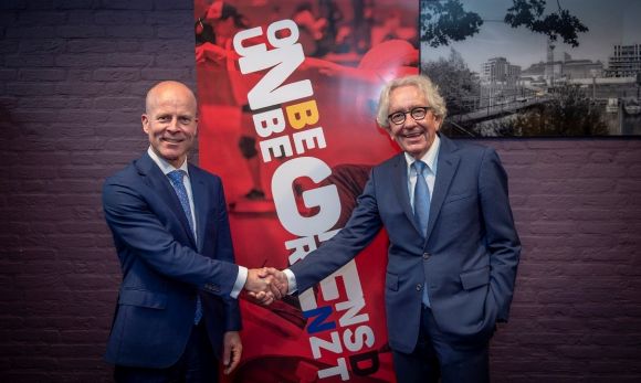 Staatsecretaris Knops en EU-minister Holthoff-Pförtner 