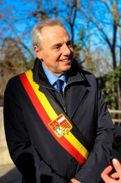 De heer Hervé Jamar, Gouverneur van de Provincie Luik