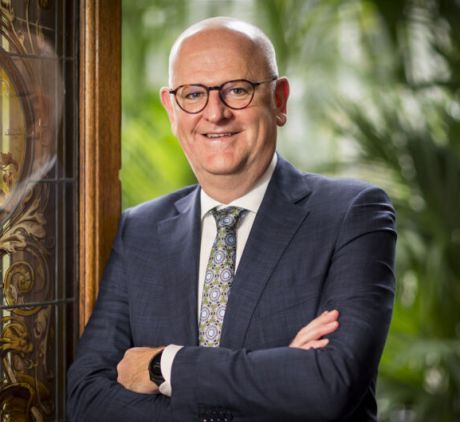 Jos Lantmeeters, Vorsitzender der Euregio Maas-Rhein, 
Gouverneur in der belgischen Provinz Limburg